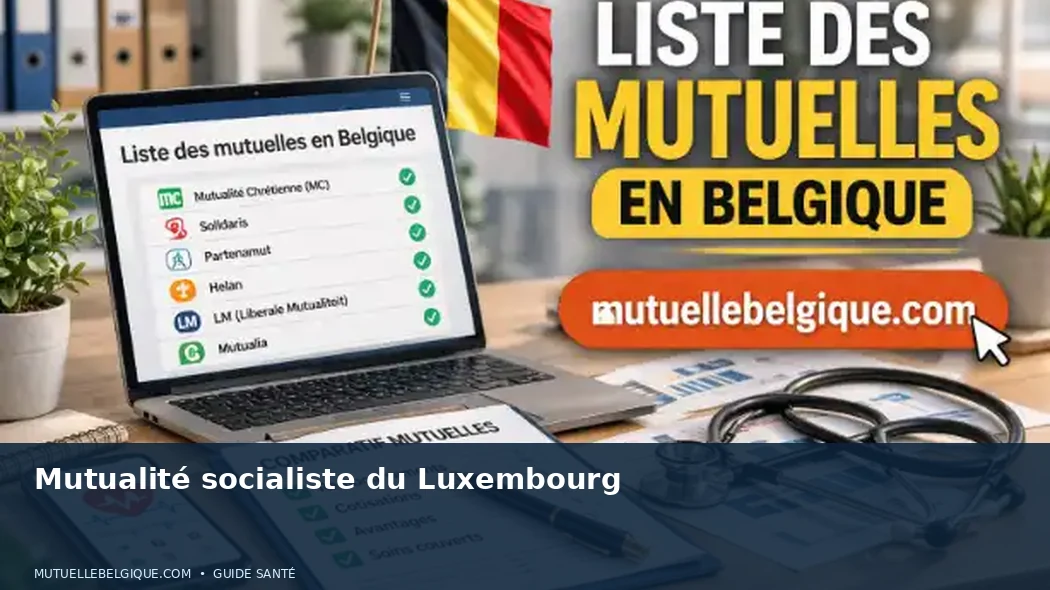 Vue de Saint-Hubert, ville ardennaise où se trouve le siège de la mutualité
